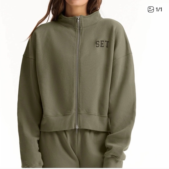 SET Active Sweaters - Set active surge zip up
